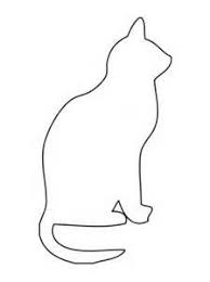 Cat Template Printable Geniuscoloringkids Com Cat Template Cat Outline