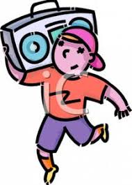 A Colorful Cartoon Of A Boy Listening To Music On A Boombox Royalty Free Clipart Picture Various formats from 240p to 720p hd (or even 1080p). boombox royalty free clipart picture