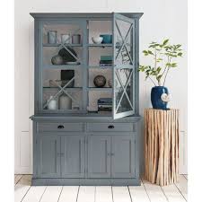 Alacena De Madera Gris L 145 Cm Muebles De Comedor Ideas De Muebles Pintados Muebles De Comedor Modernos