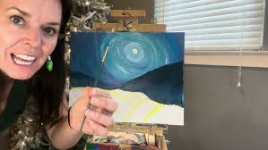 N.E. Gallery L&S-Polly Lange Oil Painting Class (Landscape)-Lesson 2