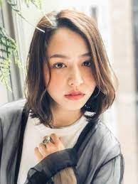 下ろしても1つ結びにしても可愛い 大人に似合う 結べるボブ カタログ ヘアスタイリング 女性のヘアスタイル ヘア アイディア