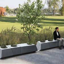 Just in time for the gardening season. Buy Set Of 3 Outdoor Indoor Fiberglass Concrete Planter Box And Bench Xk 5040a B C Ebarza Furniture Online Store In Dubai Uae