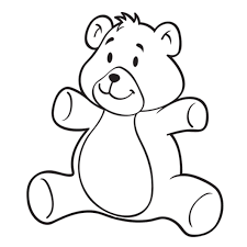 En Vrai Ours En Peluche Dans La Plus Pure Tradition Assis Et Les Bras Ouverts Il A Vraiment De La Classe Notre B Coloriage Nounours Coloriage Ours Coloriage