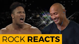 They are the same person. The Rock Reacts To His First Wwe Match 20 Years Of The Rock Youtube