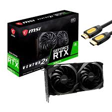 Nvidia geforce rtx 3060 ti. Msi Geforce Rtx 3060 Ti Ventus 2x Oc Directx 12 Graphics Card 8gb 256 Bit Gddr6 Pci Express 4 0 Vr Ready Hdcp Ready 3x Displayport 1x Hdmi 2 1 8k W Mytrix Hdmi Cable