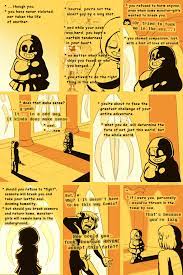 comic comic (under(her)tail) english text frisk frisky (under(her) tail) hoodie page 9 penis rule 63 sans text thewill under(her)tail  undertale 