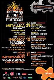 Que nomes vais querer ver no passeio… nos alive. Optimus Alive 09 At Passeio Maritimo De Alges Oeiras On 9 Jul 2009 Last Fm