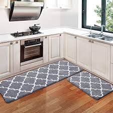 Kitchen sinks all departments alexa skills amazon devices amazon global store amazon warehouse apps & games baby beauty books car & motorbike cds & vinyl classical music clothing computers & accessories digital music diy & tools dvd. Amazon Com Kmat Kitchen Rugs And Mats 2 Pcs Super Absorbent Microfiber Kitchen Mat Non Slip Machine Washable Runner Carpets For Floor Kitchen Bathroom Sink Office Laundry 17 3 X28 17 3 X47 Grey Kitchen Dining
