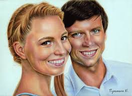 A coloured pencil drawing of a robin, inspired by a reference photo by  Gillian Merritt. Faber Castell Polychromos pencils