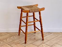 Check spelling or type a new query. Vintage Woven Seat Stool Rustic Woven Rush Seat Stool Woven Grass Seat Grass Patterned Seat Turned Wood Stool By Shoprachaels From Shop Rachels Of San Diego Ca Attic