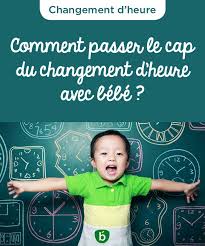 Comment Passer Le Cap Du Changement D Heure Avec Bebe Changement D Heure Changement L Heure