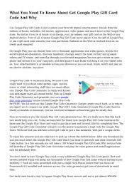 Check spelling or type a new query. What You Need To Know About Get Google Play Gift Card Code And Why