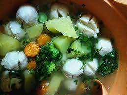 Resep Masakan Sup Bola Daging Brokoli Dengan Kuah Yang Sedap Dan Sehat Untuk Anak Anak Brokoli Resep Masakan Resep