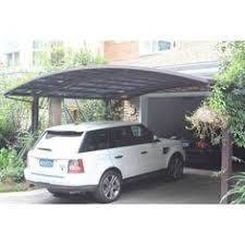Roof in an attractive eggshell finish, with a black powder coated steel frame. 9 Carpot Ideen Carports Carport Haus
