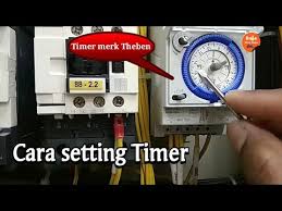 Berikut petunjuk cara setting timer analog. Cara Setting Timer Theben Pada Penerangan Lampu Jalan V218 By Raja Alarm Motor