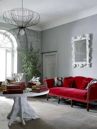Red living room chair best ideas decorating design. A Touch Of Red With Gray In The Decor Trendy Home Decorations