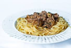 Linguine Au Confit De Canard Gibiers Canabec Savoury Food Cooking Recipes Recipes