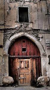 Ancient Doorway Slovakia Bratislava Slovakia Eastern Europe Travel