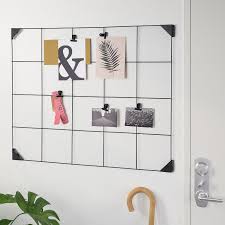 Sosdala Notizgitter Mit Clips Schwarz Ikea Osterreich Memo Board Ikea Memo