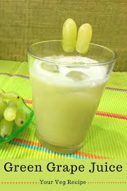 Green Grapes Juice Your Veg Recipe Recipe Grape Recipes Grape Juice Recipe Green Grape Juice Recipe
