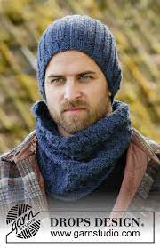 Pin By Katty On Haken Knit Hat For Men Drops Design Crochet Knit Hat