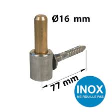 Régulateur de pente à visser pour portail cadre alu ou bois. Gond Regulateur De Pente Portail Au Meilleur Prix Leroy Merlin