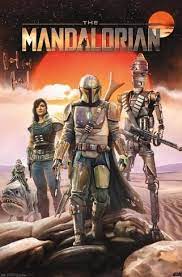 Star Wars The Mandalorian Group Poster Art Com Star Wars Poster Star Wars Images Star Wars Art