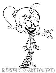 Pin En Free The Loud House Coloring Pages