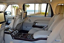 2015 Land Rover Range Rover Autobiography Lwb Rear Seats 2 Suv Cars Range Rover Interior Luxury Car Interior