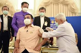 Astrazeneca is not responsible for the. Thai Pm Gets Astrazeneca Jab 1 Asian Country Suspends