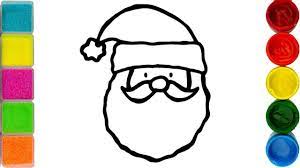 Choose your favorite christmas drawings from 10,904 available designs. How To Draw A Santa Claus Simple Christmas Drawings Youtube