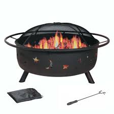 The common feature of fire pits is that they are designed to contain fire and prevent it from spreading. Homeroots 30 Wood Burning Fire Pit With Charcoal Grill And Screen 384130 The Home Depot