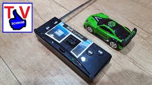 First up i popped the two aa batteries into the main controller. Revell Control Mini Rc Racing Car 40mhz Fernsteuerung Remote Control Youtube