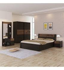 Kosmo Maple 2 Sliding Doors Wardrobe In Fumed Oak Melamine Finish By Spacewood Bed Furniture Design Luxury Furniture Sofa Bedroom Furniture Design