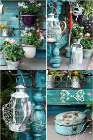 Ein Pflanztisch Aus Alten Paletten Shabby Chic Im Garten Garten Dekoration Diy Garten Dekoration Diy Garten Dekoration Ide In 2020 Decor Home Decor Furniture