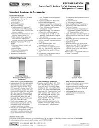 Capacity and sabbath mode this item qualifies for free delivery! Viking Ddbb536rss Specification Sheet Pdf Download Manualslib