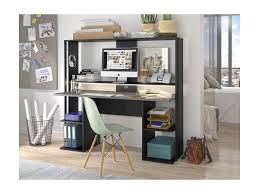 Welche art von schreibtisch sie auswählen, hängt von vielen faktoren ab. Gamer Schreibtisch Mit Led Beleuchtung 1 Regal 4 Nischen Anthrazit Standa
