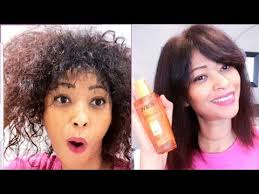 طريقتي في تمليس الشعر الخشن في البيت خلي الشعر الإفريقي زي الحرير مع خبيرة التجميل ميمي youtube hair straightener hair beauty