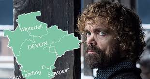 If Game of Thrones locations were in Devon