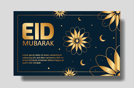 The traditional way of wishing loved ones is to send them eid mubarak greetings cards free download but with the use of social media, its use has been reduced and now people send eid greeting ecards.the word eid is an arabic word which means holiday and during the. Eid Mubarak Card Or Banner Design Editable Background Template 2271479 Vector Art At Vecteezy