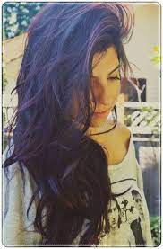 Chic and edgy, grey highlights give the instant impression of high fashion, while brightening your profile and adding life to your hair. 7 Hottest Dark Red Hair Color For 2014 Hair Styles Color Ideas Hair Styles Hair Highlights Dark Hair With Highlights