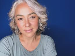 Today I had an audition self tape to submit and I had no idea where to tape  when it hit me! There's this ugly blue wall that is supposed to get painted  (