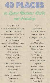 The company offers a range of unique design options, including cards with painted edges, silk laminated cards, stamp foil cards and spot gloss uv, plus many more options. 40 Places To Leave Your Business Card Or Catalog Mary Kay Business Business Mary Kay