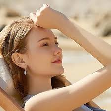 Orecchini a forma di goccia arcobaleno con pietra ovale in argento sterling  925 per donne adolescenti con confezione regalo, Argento, Pietra di luna :  Amazon.it: Moda