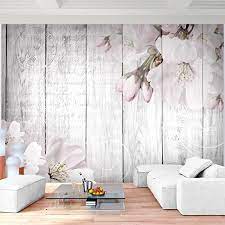 fototapete blumen grau 396 x 280 cm vlies wand tapete wohnzimmer schlafzimmer buro flur dekoration wandbilder xxl tapete wohnzimmer fototapete flur dekoration