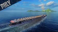 World Of Warships Aircraft Carrier SHOKAKU - Japanese Tier 8 - YouTube