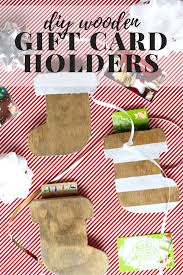 I love a quick project! Diy Stocking Gift Card Holder Love Renovations