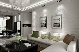 Best brick wallpaper accent wall ideas. 10 Strategies To Apply White Brick Wall In Various Rooms Archlux Net White Brick Wall Living Room Brick Wall Living Room Brick Living Room