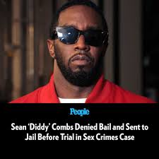 🔗: peoplem.ag/3zqpykH Sean "Diddy" Combs will be held in custody without  bail. A federal judge in New York ruled to hold the music mogul behind bars  at his arraignment