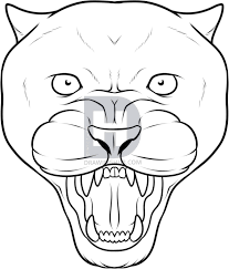 First, draw an arch for the top off the panther's head. How To Draw A Black Panther Easy
